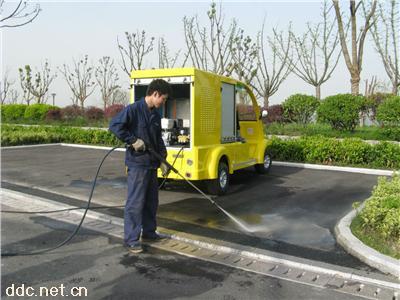  供应山东济南青岛聊城日照电动高压清洗车